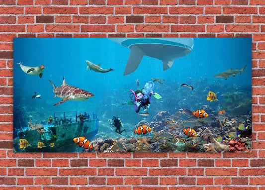 The Underwater World Mural